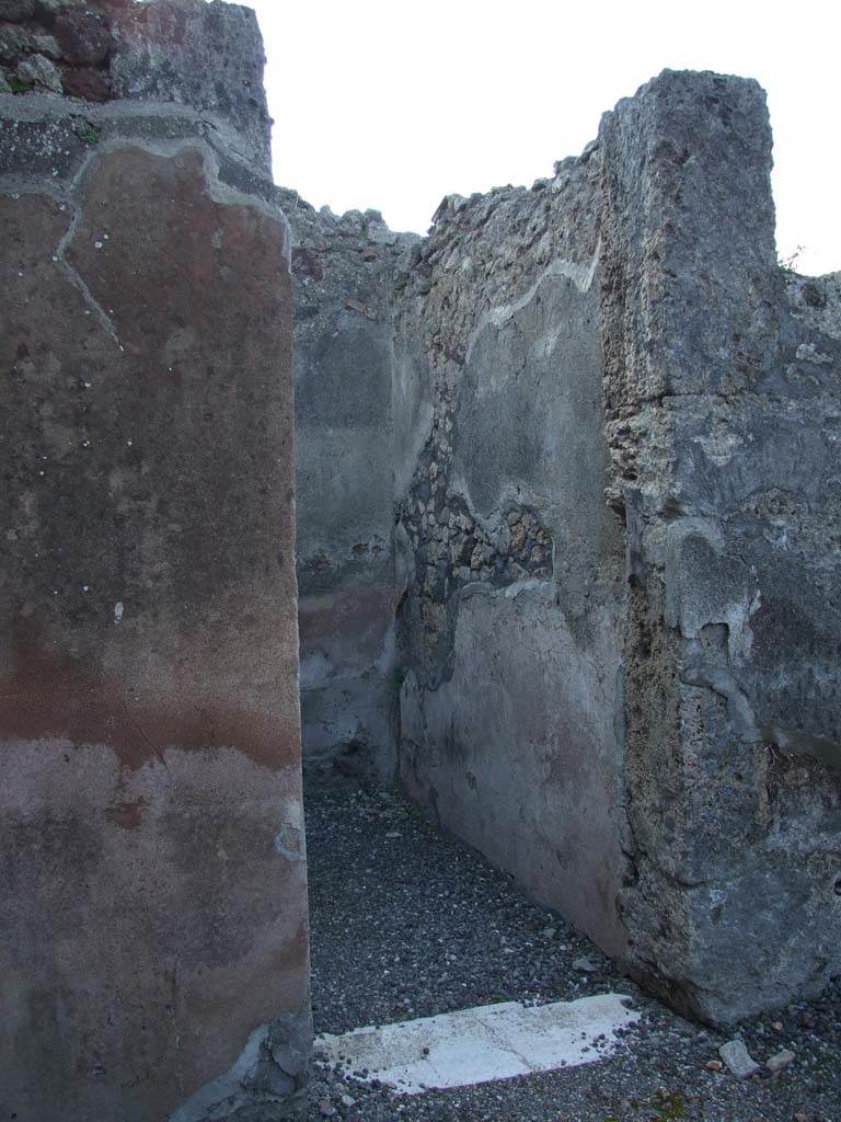 VI.7.6 Pompeii. March 2009. Doorway to room 3.