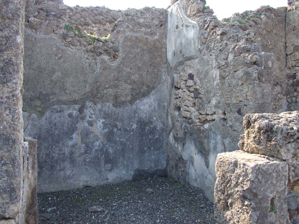 VI.7.6 Pompeii. March 2009. Room 4, west wall