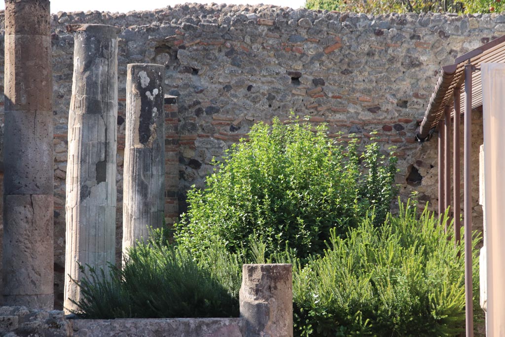 VI.7.18 Pompeii. October 2022. Looking west across peristyle. Photo courtesy of Klaus Heese.