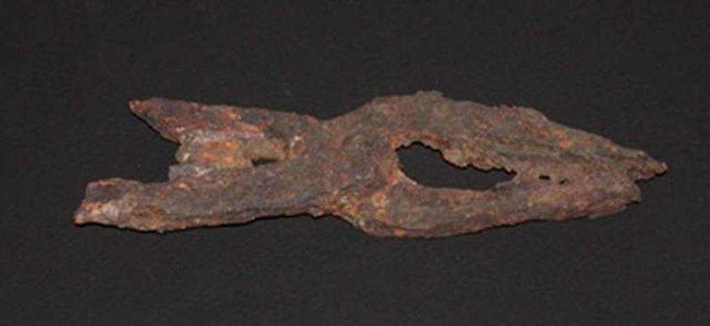 VI.9.1 Iron Forceps of a type used by blacksmiths.  Length 0.15m, width 0.035m.  OA 2799 Pince, musée Condé, photo RMN © R.G. Ojeda