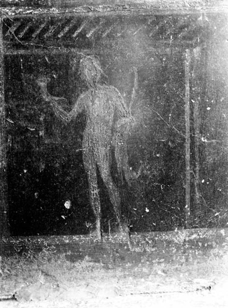 231184 Bestand-D-DAI-ROM-W.410.jpg
VI.9.2 Pompeii. W.410. Room 24, detail of figure from dado of south wall, west end.
Photo by Tatiana Warscher. With kind permission of DAI Rome, whose copyright it remains. 
See http://arachne.uni-koeln.de/item/marbilderbestand/231184