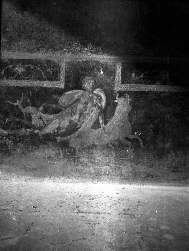 231485 Bestand-D-DAI-ROM-W.588A.jpg
VI.9.2 Pompeii. W.588A. Room 26, east end of north wall, Nereid on a sea creature.
Photo by Tatiana Warscher. With kind permission of DAI Rome, whose copyright it remains. 
See http://arachne.uni-koeln.de/item/marbilderbestand/231485