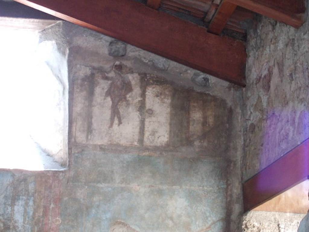 VI.9.2 Pompeii.   September 2005.  Room 29.  Painted figure.