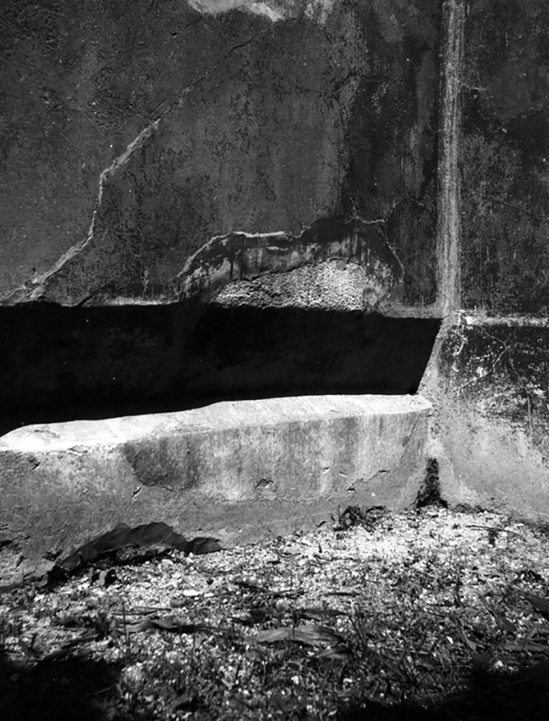 VI.9.6 Pompeii. W.827. Room 13, recess in west wall.
Photo by Tatiana Warscher. Photo © Deutsches Archäologisches Institut, Abteilung Rom, Arkiv.
