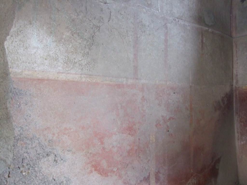 VI.9.6 Pompeii. March 2009. Room 18, north wall of kitchen and latrine.