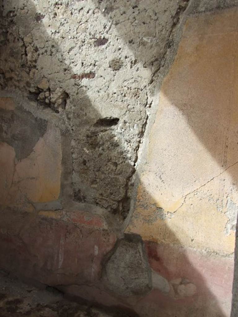 VI.9.7 Pompeii.  March 2009. Room 3.  Cubiculum.  North wall.