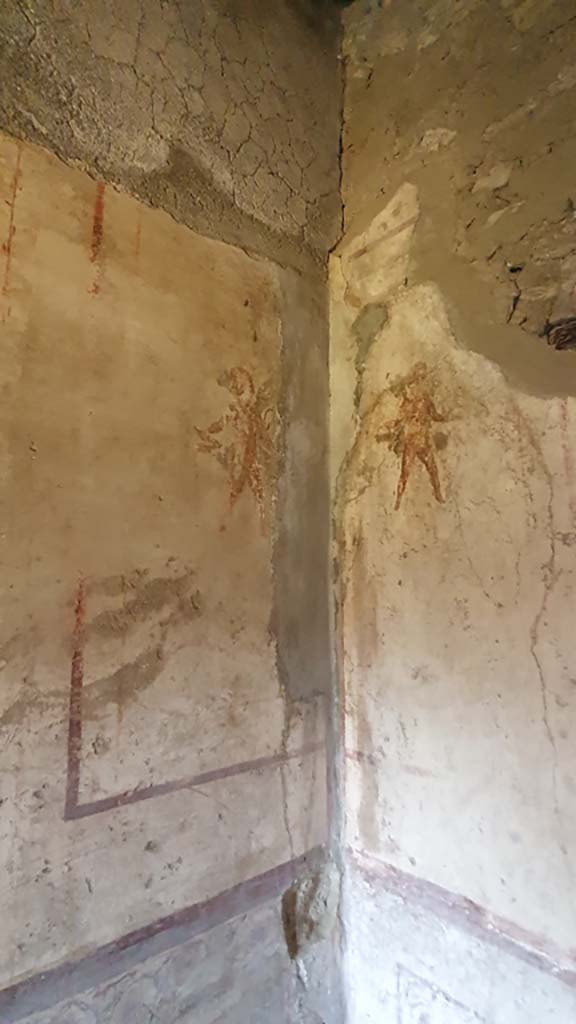 VI.10.1 Pompeii. July 2021. South-west corner of rear room.
Foto Annette Haug, ERC Grant 681269 DÉCOR.
