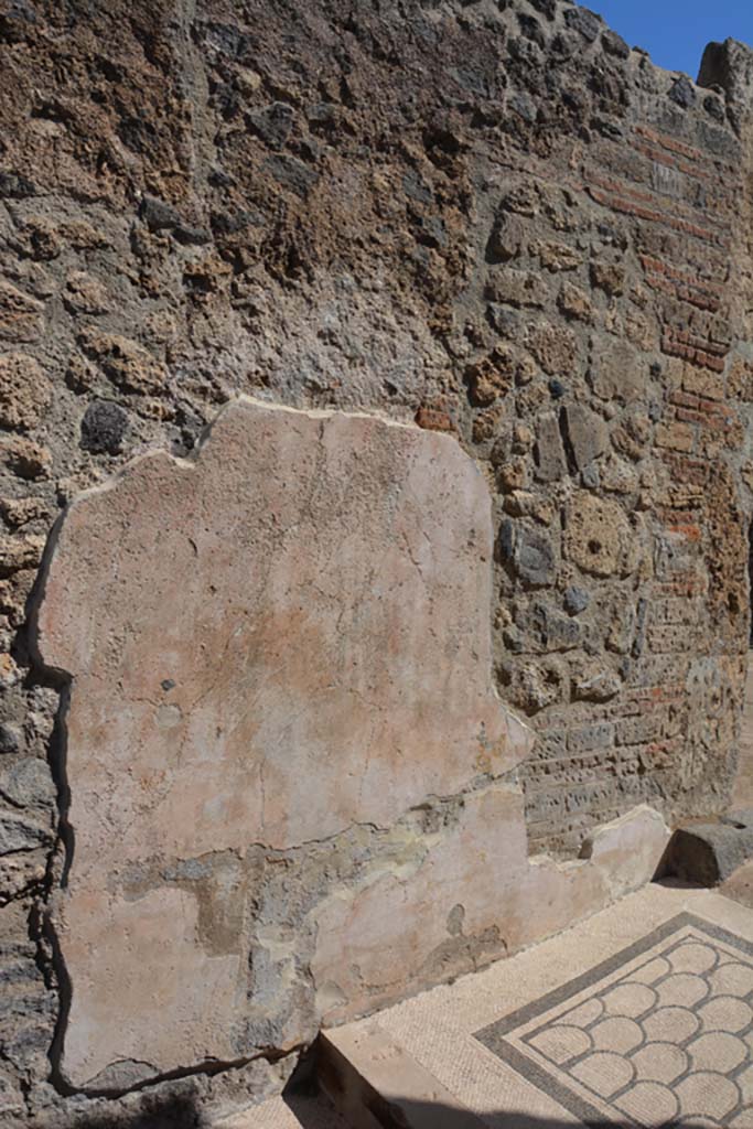 VI.10.7 Pompeii. July 2017. Room 1, north side of entrance vestibule/fauces
Foto Annette Haug, ERC Grant 681269 DÉCOR.