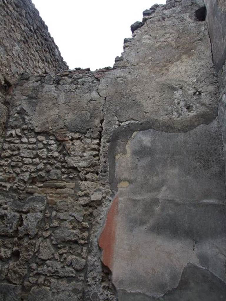VI.10.11 Pompeii.  March 2009.  Room 12.  Cubiculum on west side of atrium.  North wall.