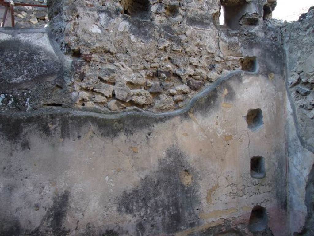VI.11.8 Pompeii. December 2007. Room 52, west wall.
