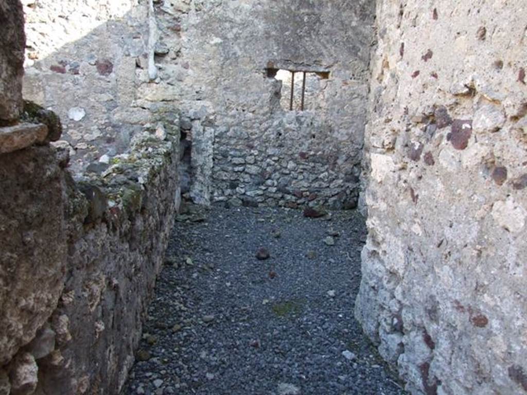 VI.11.8 Pompeii. December 2007. Room 53, looking east.
