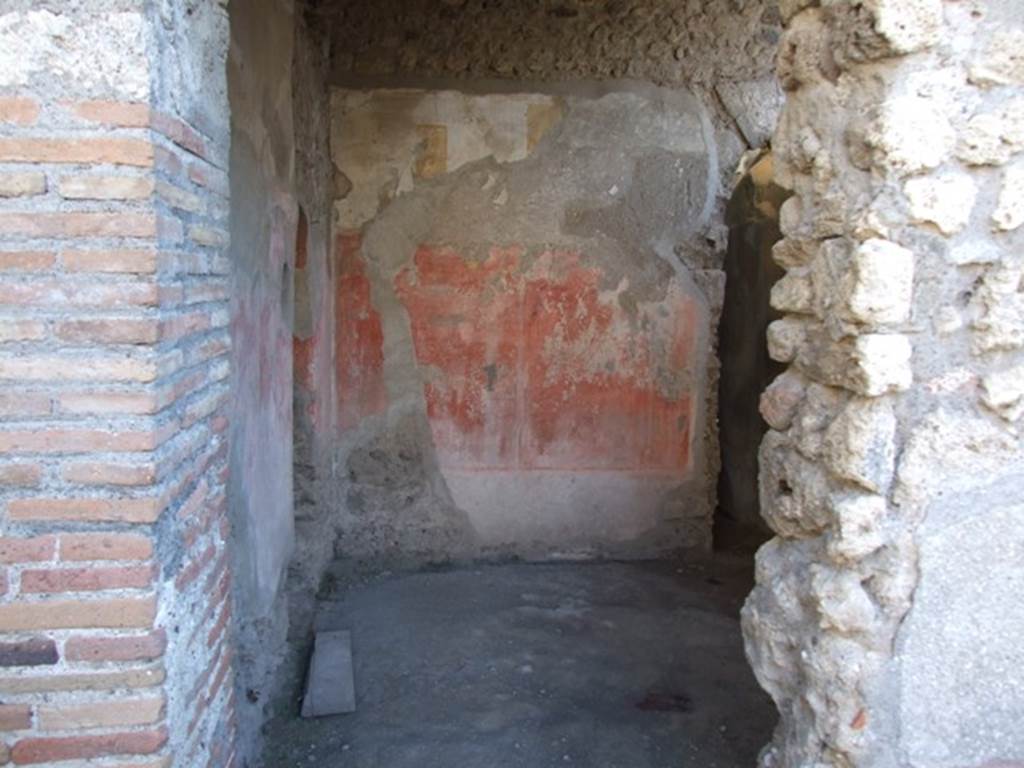 VI.11.9 Pompeii. December 2007. Room 20, room leading into baths complex, apodyterium.