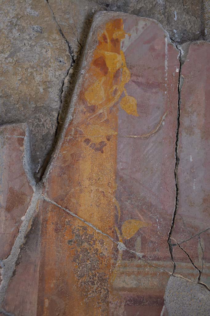 VI.11.10 Pompeii. December 2017. 
Room 42, detail from east wall, on north side of doorway to room 43.
Foto Annette Haug, ERC Grant 681269 DÉCOR