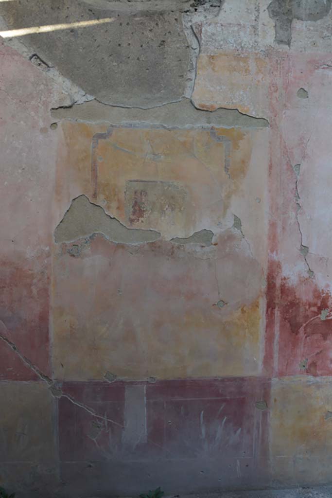 VI.11.10 Pompeii. October 2017. Room 29, central panel on north wall.
Foto Annette Haug, ERC Grant 681269 DÉCOR
