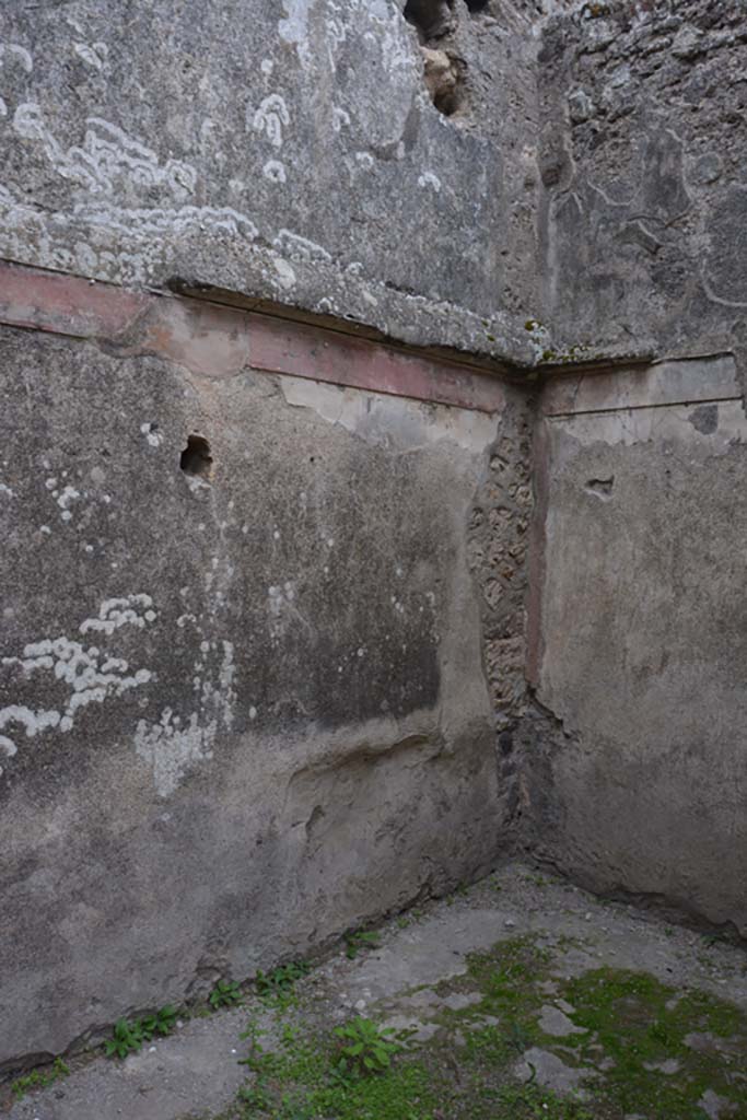 VI.11.10 Pompeii. October 2017. Room 25, south-west corner.
Foto Annette Haug, ERC Grant 681269 DÉCOR
