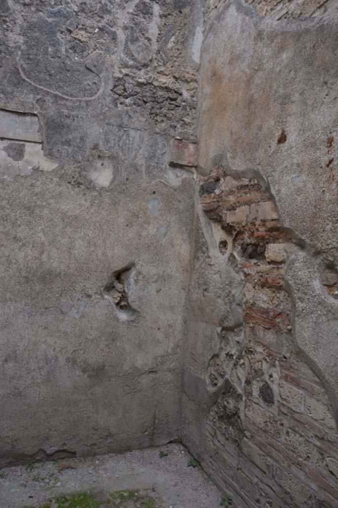 VI.11.10 Pompeii. October 2017. Room 25, north-west corner.
Foto Annette Haug, ERC Grant 681269 DÉCOR