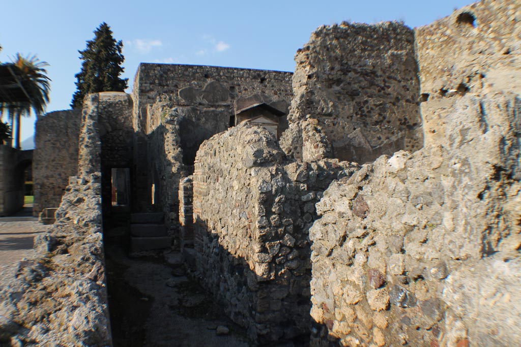 VI.12.2 Pompeii. March 2014. Corridor 19, looking north.
Foto Annette Haug, ERC Grant 681269 DÉCOR.