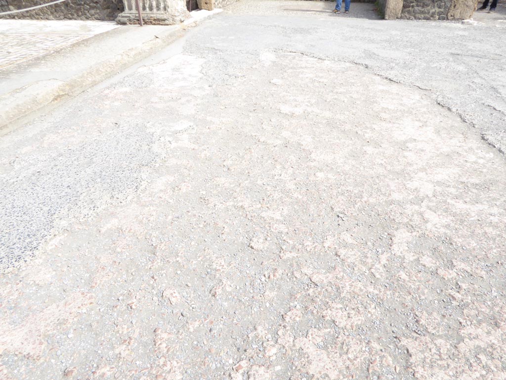 VI.12.2 Pompeii. September 2015. Primary Atrium, looking east across flooring on north side. 
Foto Annette Haug, ERC Grant 681269 DÉCOR.