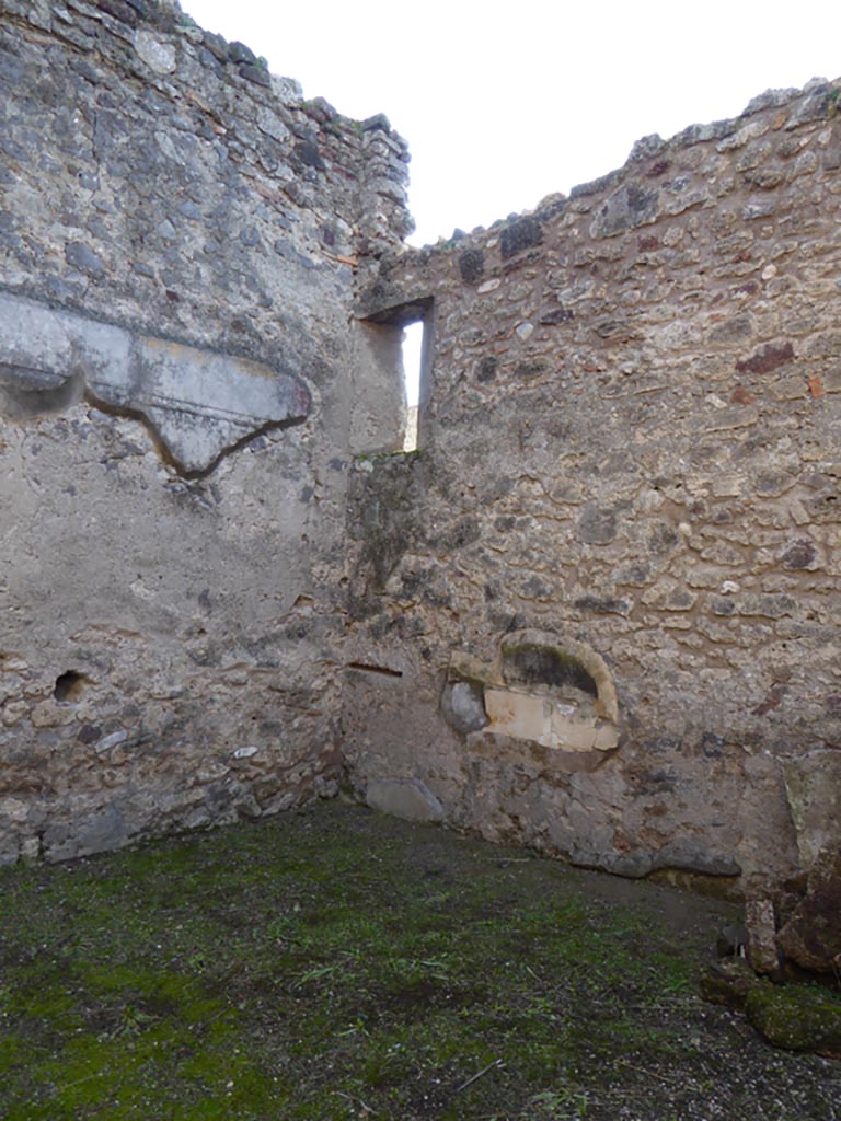 VI.12.2 Pompeii. January 2017. Room 44, south-west corner.
Foto Annette Haug, ERC Grant 681269 DÉCOR.