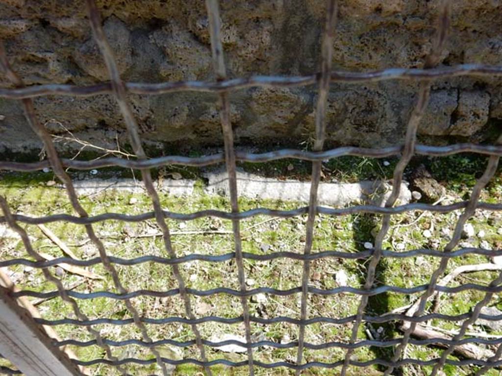 Detail of lead pipes in pavement in Vicolo di Mercurio. May 2015.
Photo courtesy of Buzz Ferebee.