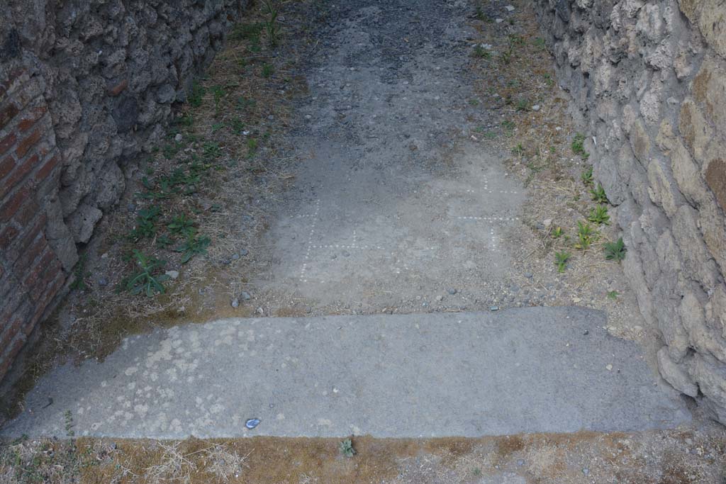 VI.14.30 Pompeii. July 2017. Flooring in vestibule/entrance corridor
Foto Annette Haug, ERC Grant 681269 DÉCOR.