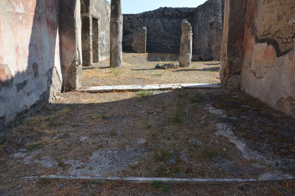 VI.14.40 Pompeii. September 2019. Looking east across flooring in tablinum.
Foto Annette Haug, ERC Grant 681269 DÉCOR