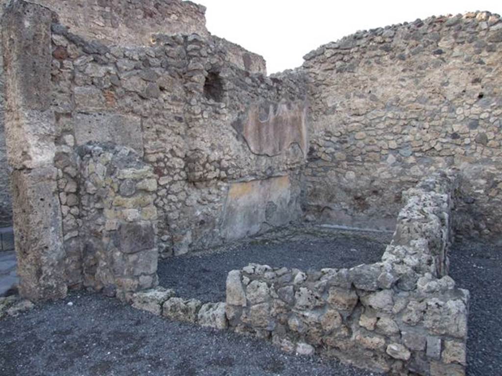 VI.14.44 Pompeii. December 2007. Rear room in north-west corner.