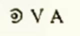 VI.15.1 Pompeii. Ring with the wording, A. V. Co. It was clear that this was repeating the name on the previous seal, that was of A(uli) V(etti) Co(nvivae). See Notizie degli Scavi, 1895, (p.32)
Now in Naples Archaeological Museum. Inventory number 124788.