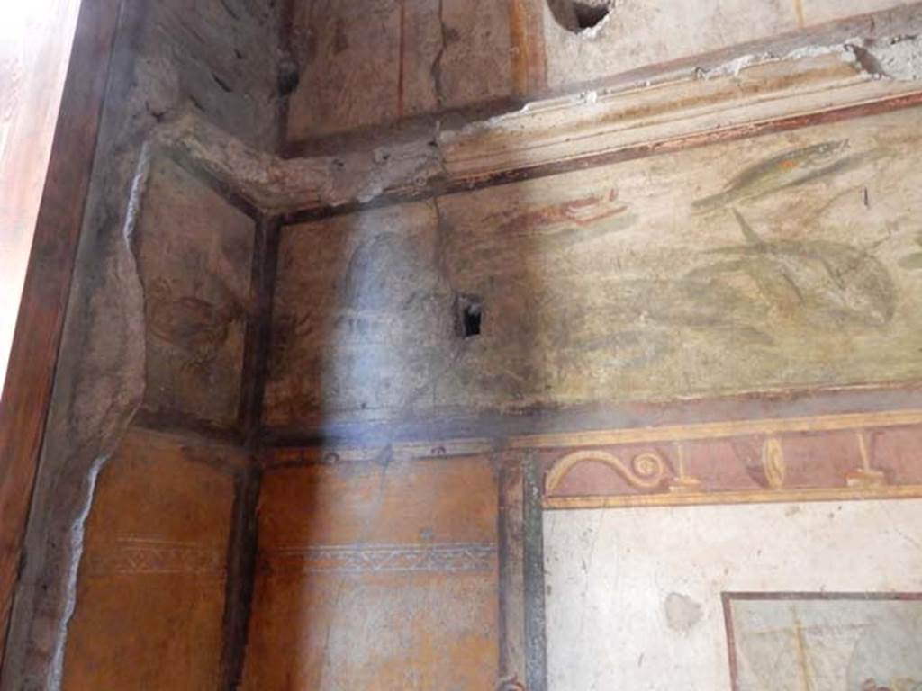 VI.15.1 Pompeii. May 2017. Looking towards the north wall in north-west corner.
Photo courtesy of Buzz Ferebee.