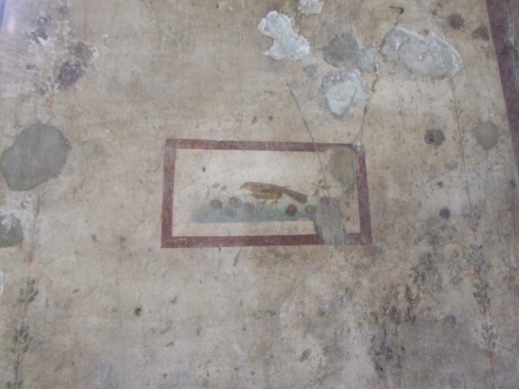 VI.15.1 Pompeii. December 2006. Painted panel from north end of west wall.
(PPM – room k)