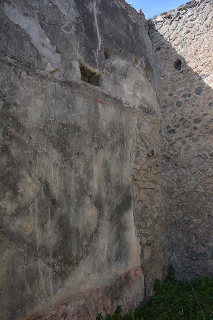 VI 15 5 Pompeii. March 2019. Cubiculum 4, looking north along west wall.
Foto Annette Haug, ERC Grant 681269 DÉCOR.