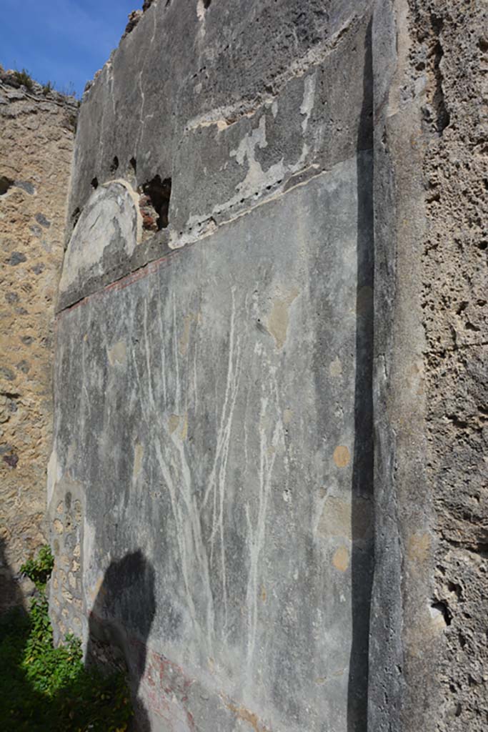 VI 15 5 Pompeii. March 2019. Cubiculum 4, looking north along east wall.
Foto Annette Haug, ERC Grant 681269 DÉCOR.