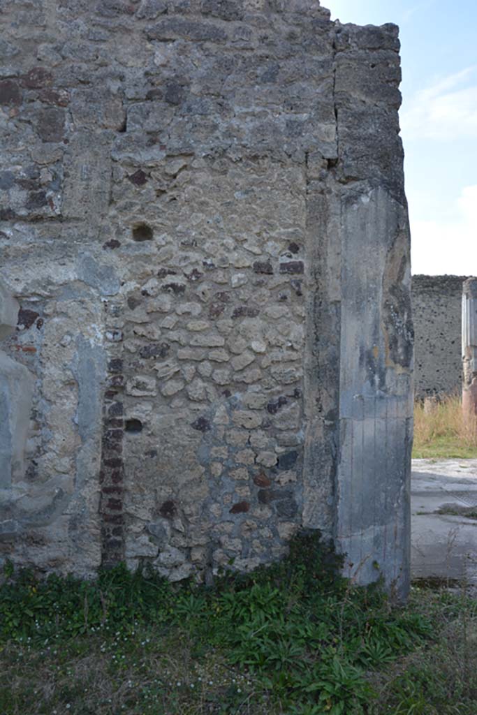 VI 15 5 Pompeii. March 2019. Room 1, atrium, west wall of atrium on south side of tablinum 7. 
Foto Annette Haug, ERC Grant 681269 DÉCOR.