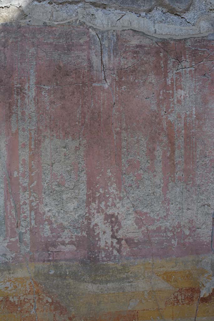 VI 15 5 Pompeii. March 2019. Oecus/triclinium 8, detail from east wall towards the centre.
Foto Annette Haug, ERC Grant 681269 DÉCOR.