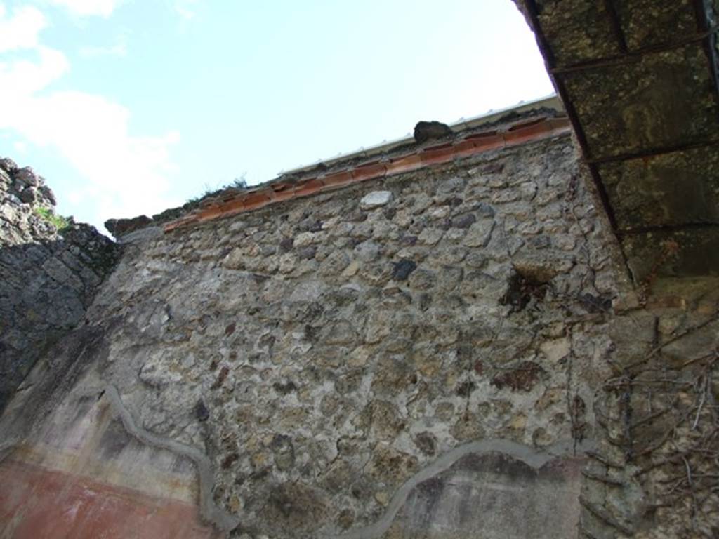VI.15.5 Pompeii. March 2009. Room 8, south wall of triclinium.