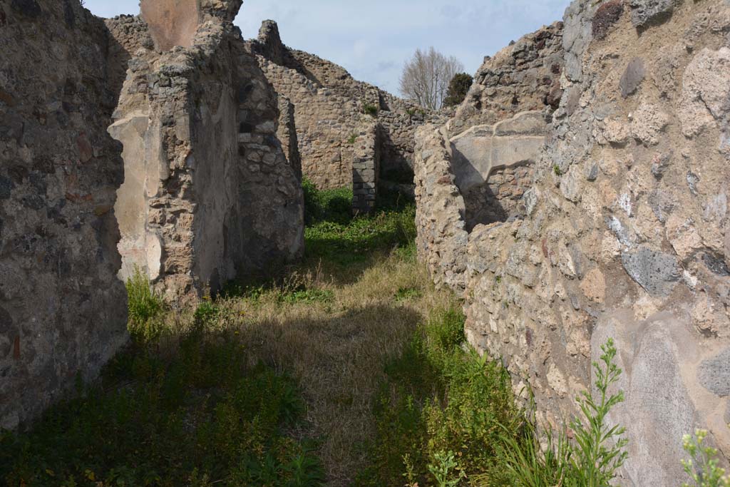 VI.15.5 Pompeii. March 2019. Room 15, corridor leading north.
Foto Annette Haug, ERC Grant 681269 DÉCOR.