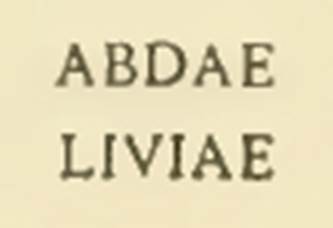 VI.15.16 Pompeii. Found on 26th November 1897, between the upper layers of earth that was excavated, was a tile with the name in raised letters. See Notizie degli Scavi, November 1897, (p.461-2)
See also VI.15.20 where a tile for a similar name was found on 4th August 1897.
See Notizie degli Scavi di Antichità, August 1897, (p.340).