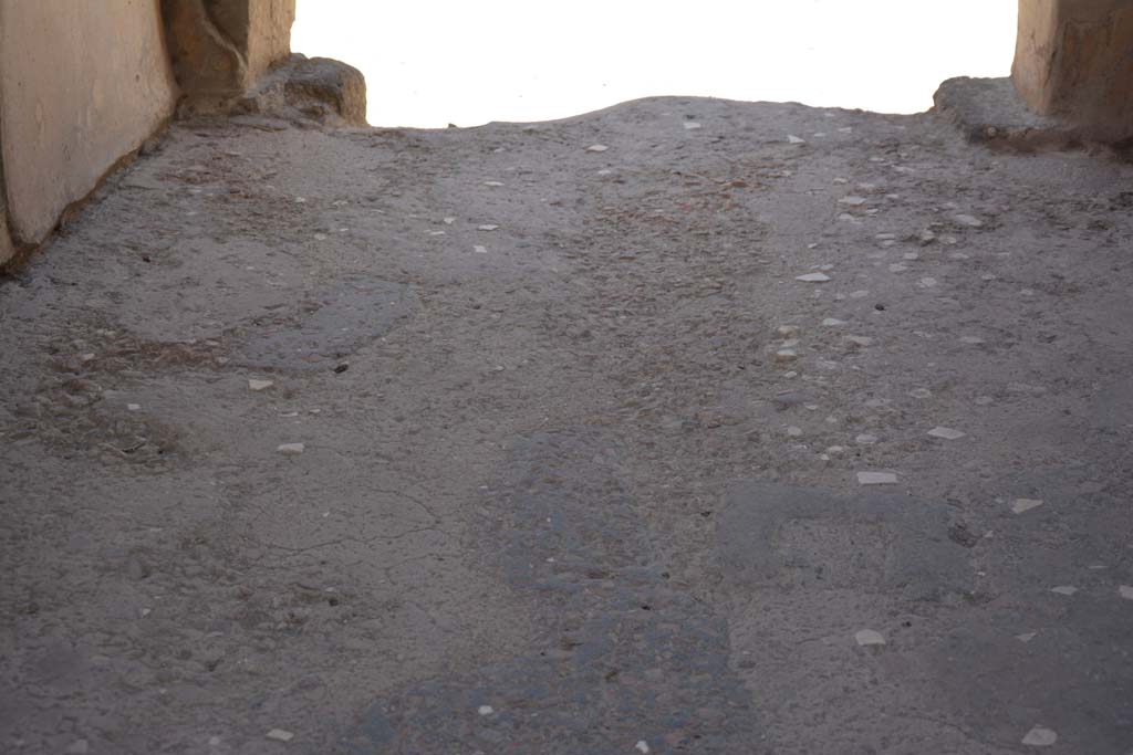 VI.16.7 Pompeii. July 2017. Entrance A, looking west across flooring in corridor/fauces.
Foto Annette Haug, ERC Grant 681269 DÉCOR.