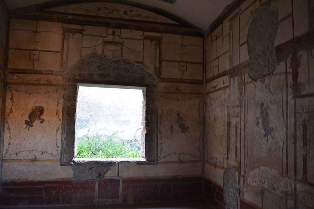 VI.16.7 Pompeii. March 2019. Room Q, looking towards west wall with window.
Foto Annette Haug, ERC Grant 681269 DÉCOR.