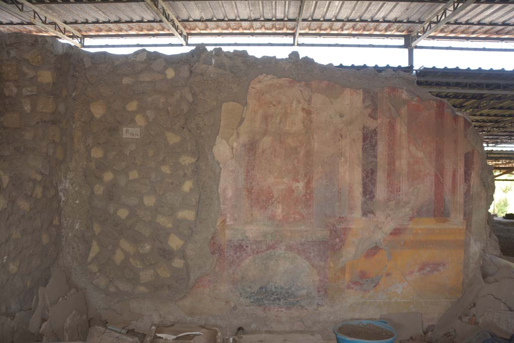 VI.17.41 Pompeii. September 2019. West wall of triclinium on south side of atrium
Foto Annette Haug, ERC Grant 681269 DÉCOR.