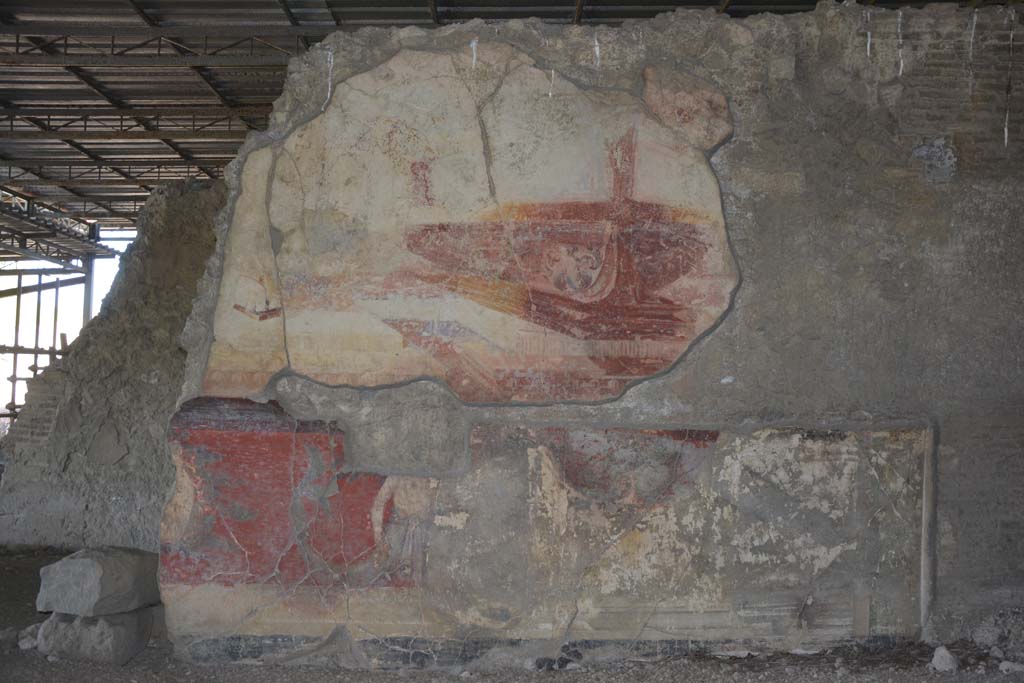 VI.17.41 Pompeii. September 2019. Detail from north wall of tablinum
Foto Annette Haug, ERC Grant 681269 DÉCOR.