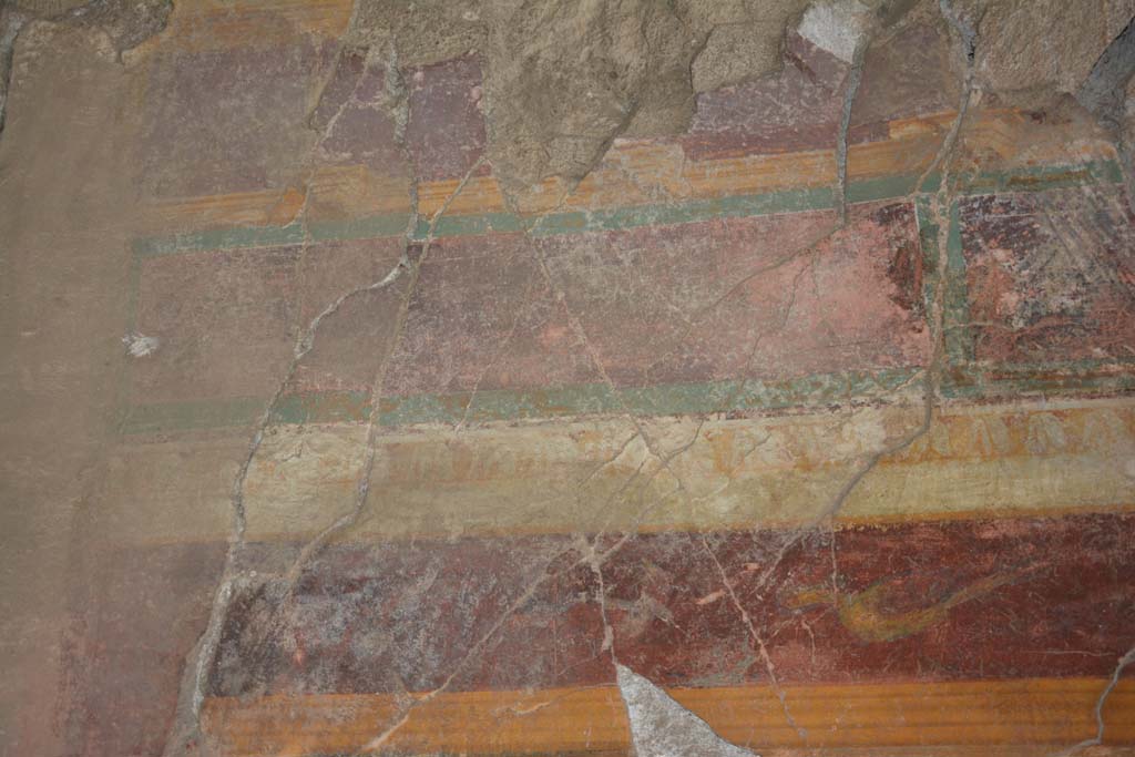 VI.17.41 Pompeii. September 2019. Detail from upper north wall in north ala.
Foto Annette Haug, ERC Grant 681269 DÉCOR.