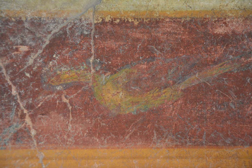 VI.17.41 Pompeii. September 2019. Detail from north wall of north ala.
Foto Annette Haug, ERC Grant 681269 DÉCOR.