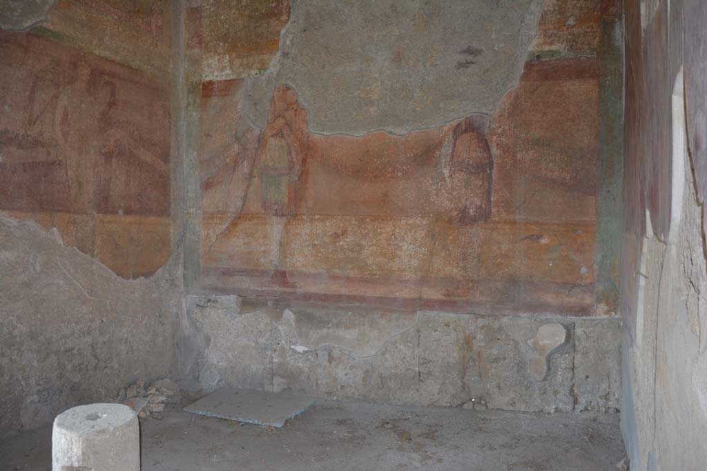 VII.1.40 Pompeii. September 2019. Oecus 12, looking towards south-west corner and west wall.
Foto Annette Haug, ERC Grant 681269 DÉCOR.