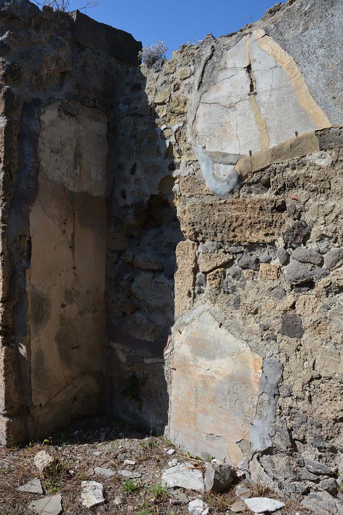 VII.2.16 Pompeii. October 2019. 
Oecus 10, looking towards north-west corner and north wall.
Foto Annette Haug, ERC Grant 681269 DÉCOR.