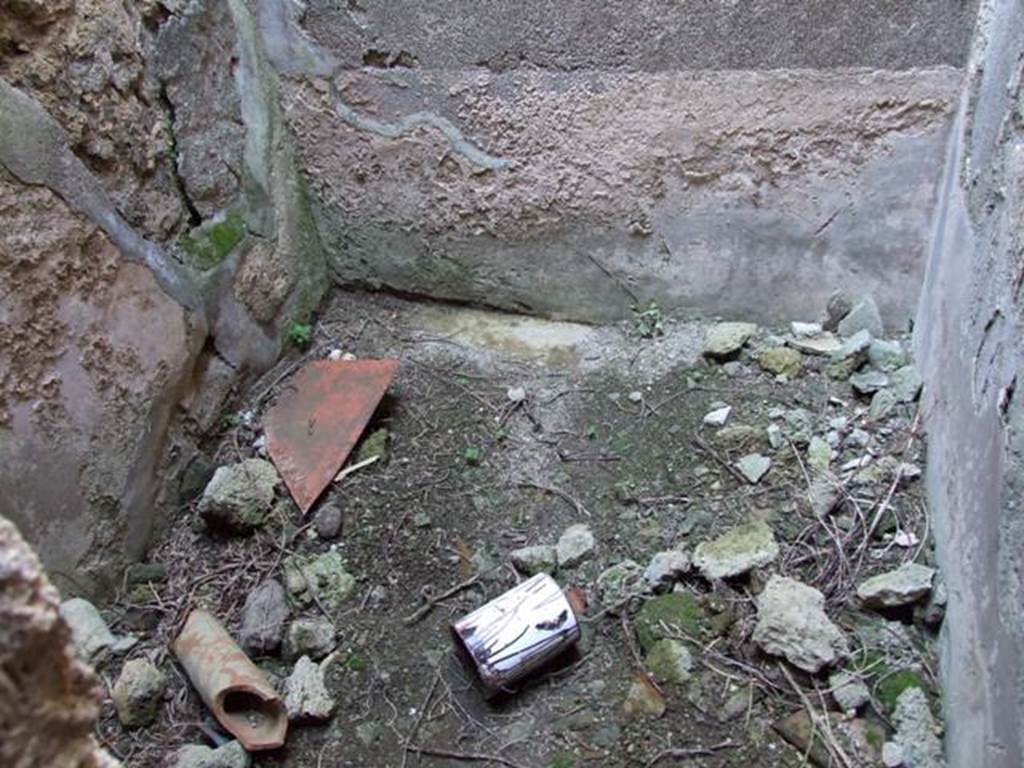 VII.3.29 Pompeii.  March 2009.  Room 9.  Floor of lightwell.