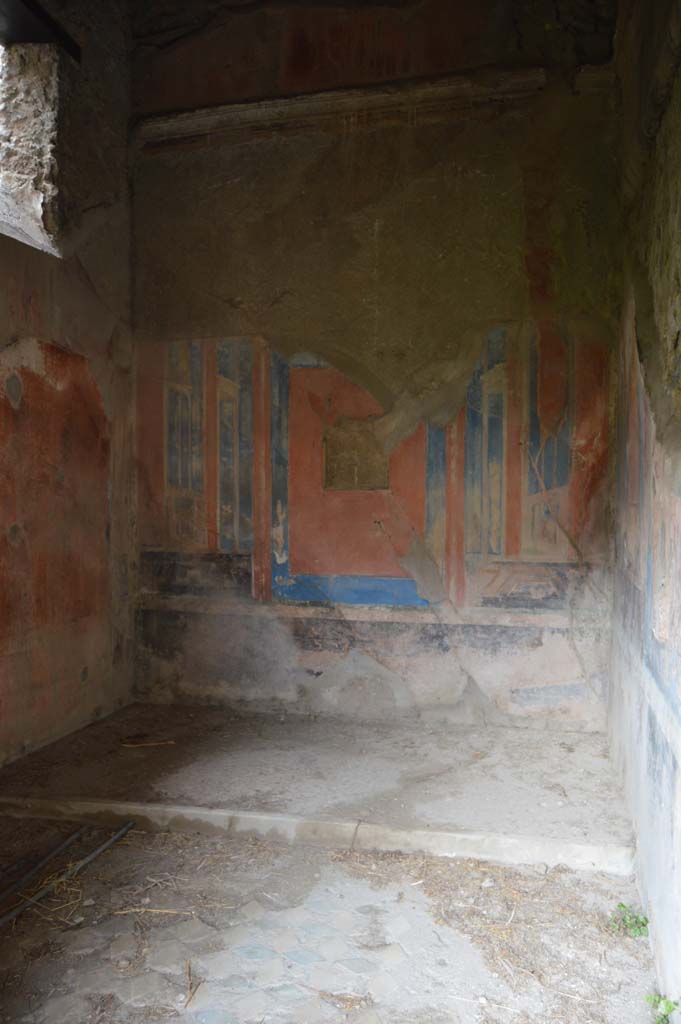 VII.3.29 Pompeii. October 2017. Room 10, looking towards recess and north wall of cubiculum.  
Foto Taylor Lauritsen, ERC Grant 681269 DÉCOR.