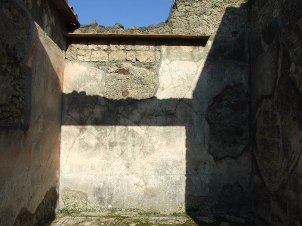 VII.4.31 Pompeii.  March 2009.  Room 31.  East wall.