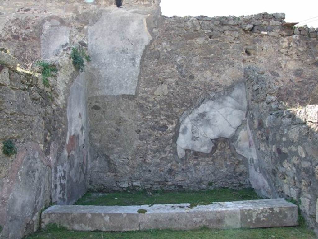 VII.4.57. Pompeii.  March 2009.  Room 9.  Ala. West wall