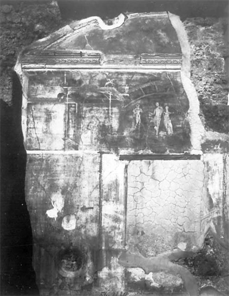 VII.4.62 Pompeii. Triclinium 7, north wall, 
DAIR 56.1221. Photo © Deutsches Archäologisches Institut, Abteilung Rom, Arkiv. 
http://arachne.uni-koeln.de/item/marbilderbestand/917071